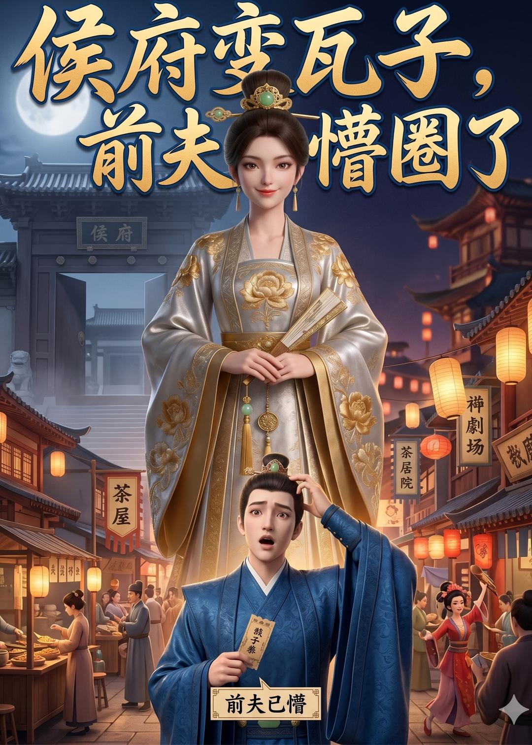 侯府变瓦子，前夫懵圈了